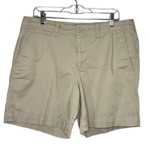 LRL Lauren Ralph Lauren Khaki tan shorts women’s size 14 hiking camping summer